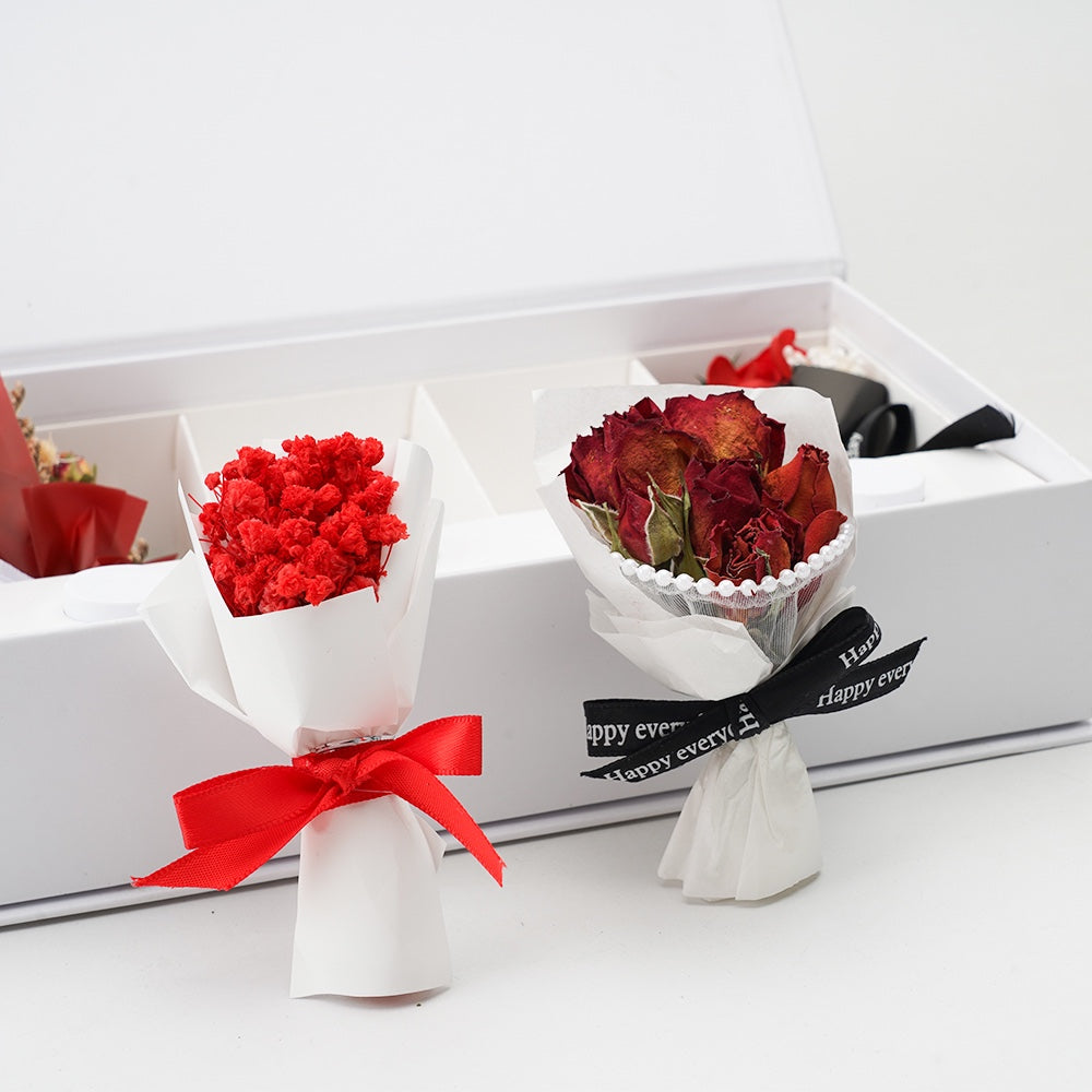 Eeuwige Rozen Mini Boeketjes