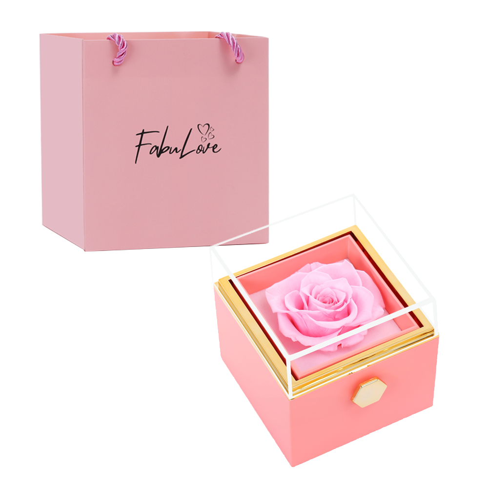 Draaiende Eeuwige Rozenbox