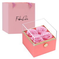 Draaiende Eeuwige Rozenbox
