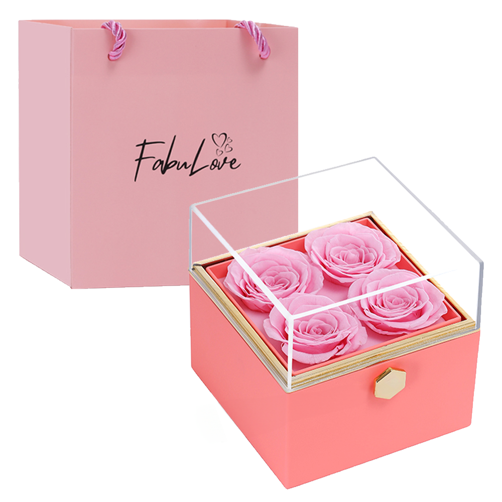 Draaiende Eeuwige Rozenbox
