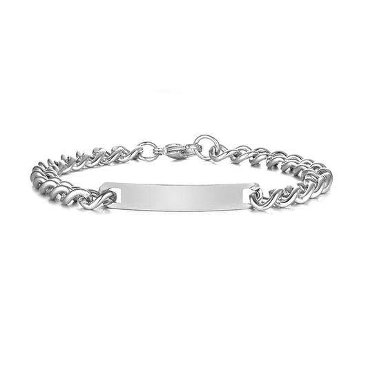 Brede Gegraveerde Armband
