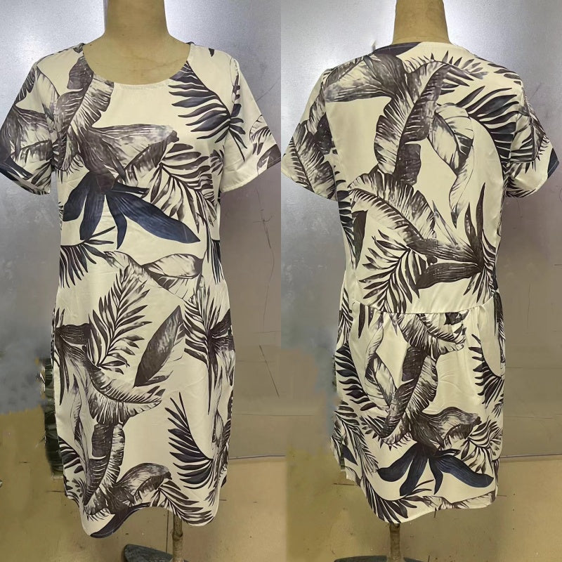 Zomerjurk met bloemenprint – Elvira