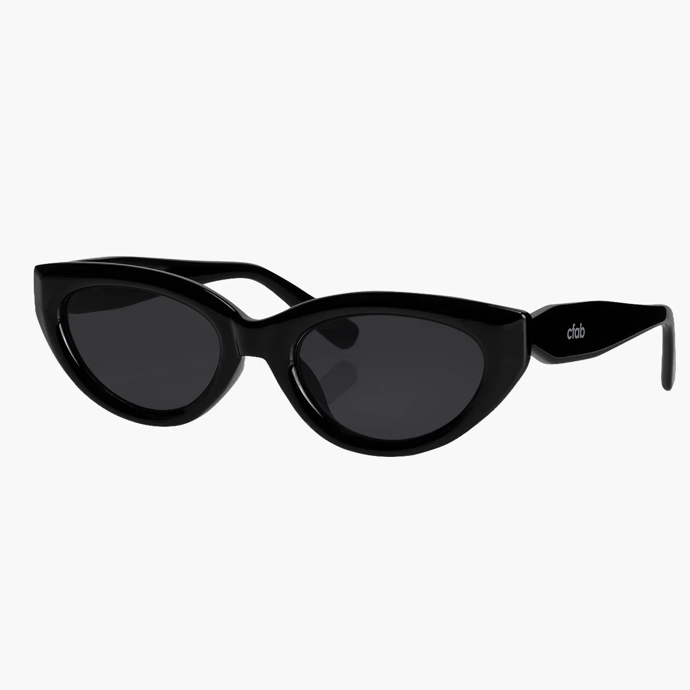 Noir cat-eye zonnebril