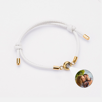 Leren Projectie Armband met Cadeaudoos